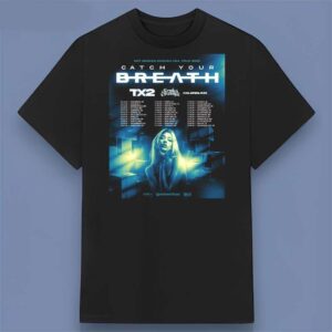Catch Your Breath TX2 Arankai Colorblind Tour 2026 Graphic T Shirt