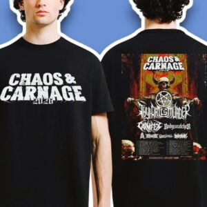 Chaos And Carnage Festival 2026 Music Graphic Shirt
