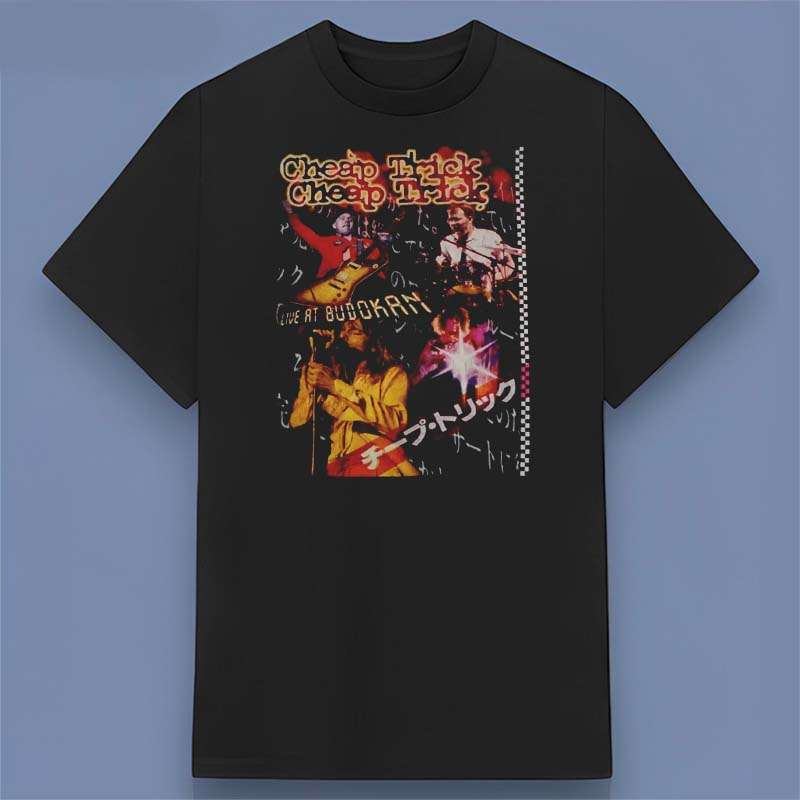 Cheap Trick Live Cheap Trick at Budokan Retro T Shirt