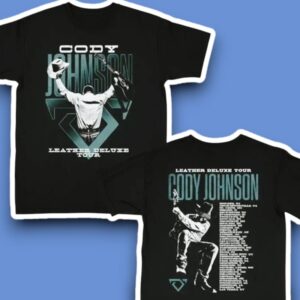 Cody Johnson Leather Deluxe Tour 2026 Dates Graphic Shirt