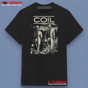 Coil Band Music Retro Graphic Shirt