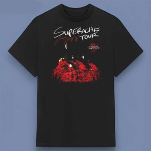 Conan Gray Superache Tour Black Graphic T Shirt