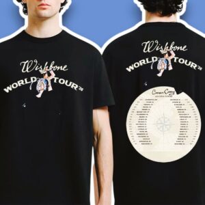 Conan Gray Wishbone World Tour 2026 Dates Graphic Shirt