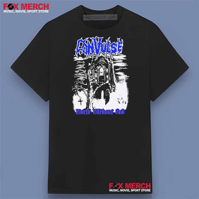 Convulse World Without God 1991 Graphic Shirt