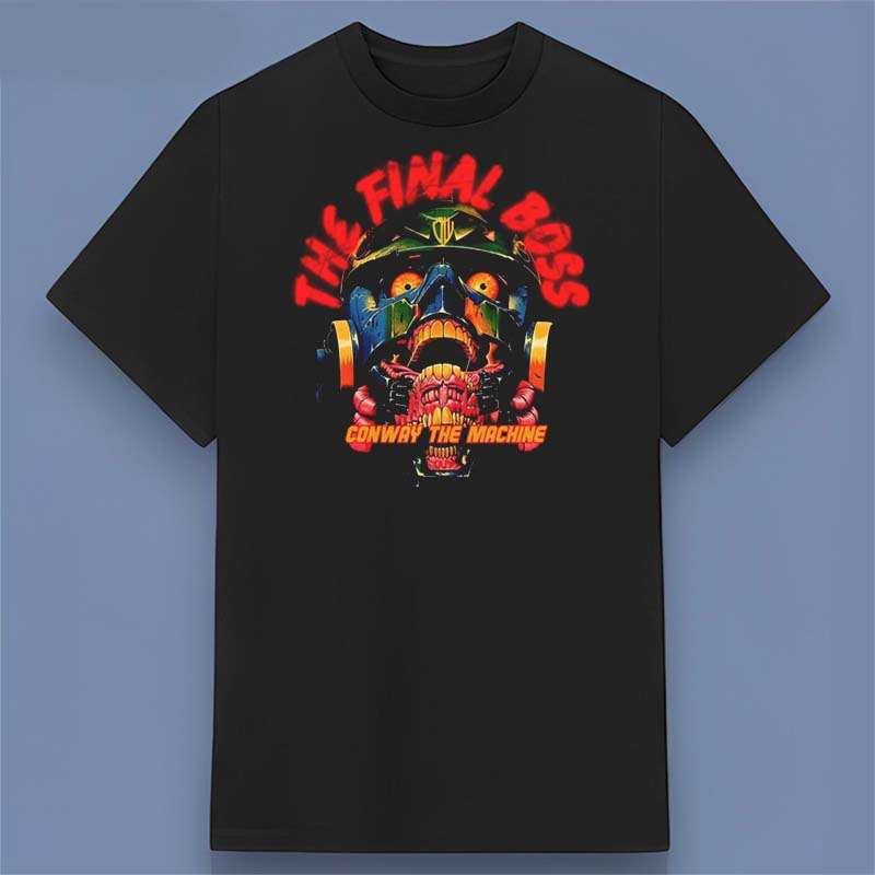 Conway The Machine The Final Boss Album Graphic T Shirt