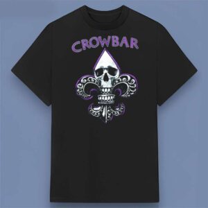 Crowbar Band Logo Graphic T Shirt For Fans