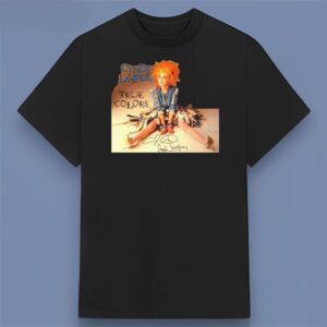 Cyndi Lauper True Colors 1986 Graphic T Shirt