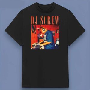 DJ Screw Music Graphic Unisex T Shirt For Fans