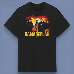 Damageplan Band Members Graphic Unisex T Shirt For Fans