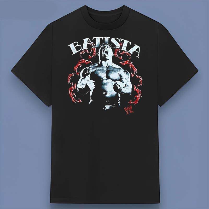 Dave Bautista WWE Graphic Unisex T Shirt For Fans