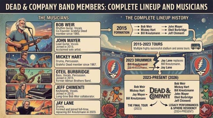 Dead & Company Band Members Complete Lineup and Musicians