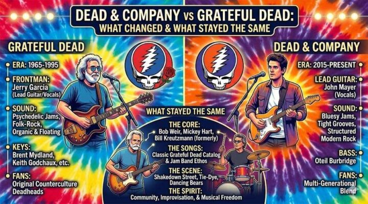 Dead & Company vs Grateful Dead What Changed and What Stayed the Same
