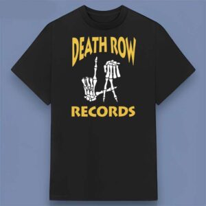 Death Row Records Sign Black Unisex T Shirt For Fans