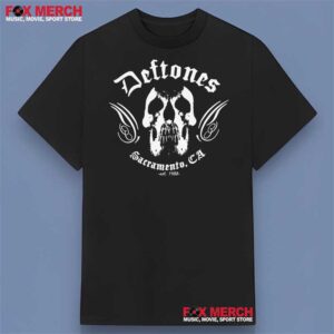 Deftones Skull Sacramento CA 1988 Graphic Shirt