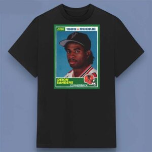 Deion Sanders 1989 Rookie Retro Vintage T Shirt