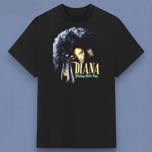 Diana Ross Eaten Alive Tour Retro Vintage T Shirt