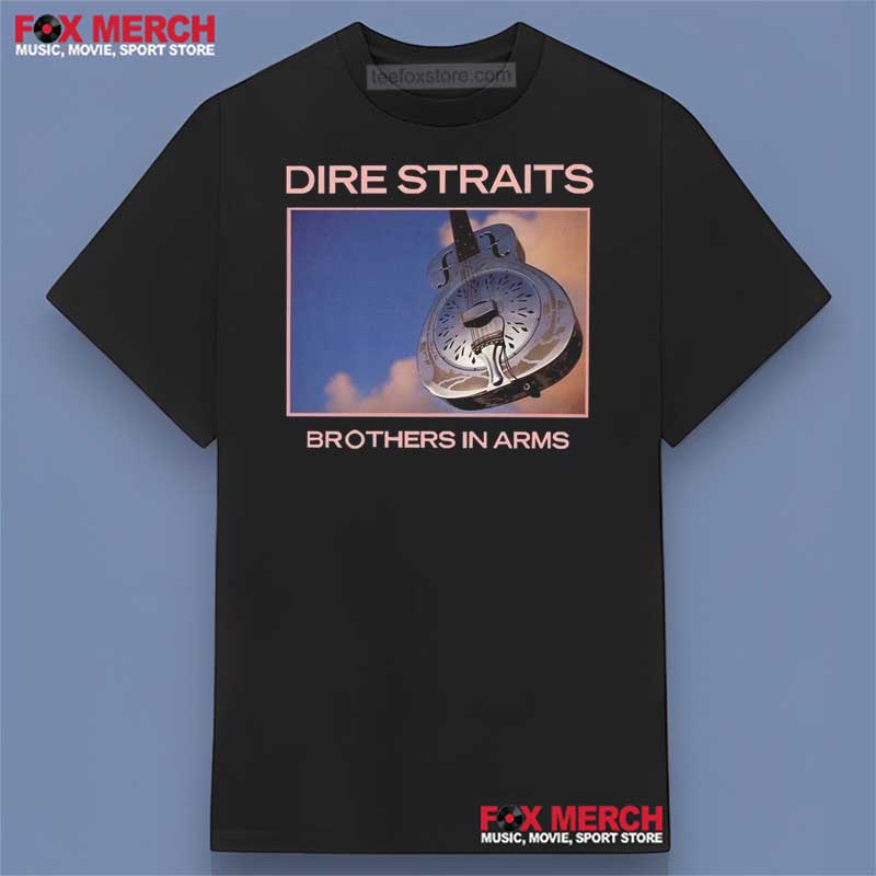 Dire Straits Brothers In Arms Tour 1985 Graphic Shirt