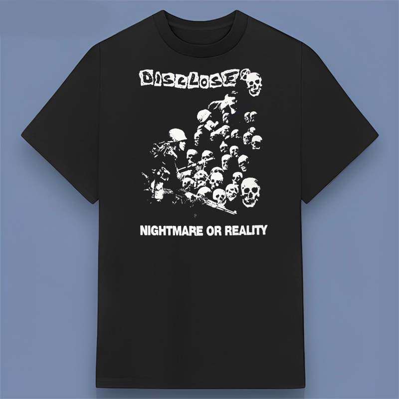 Disclose Nightmare or Reality Album 1999 Graphic T Shirt
