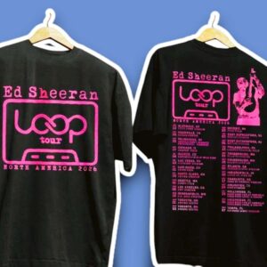 Ed Sheeran Loop Tour North America 2026 T Shirt