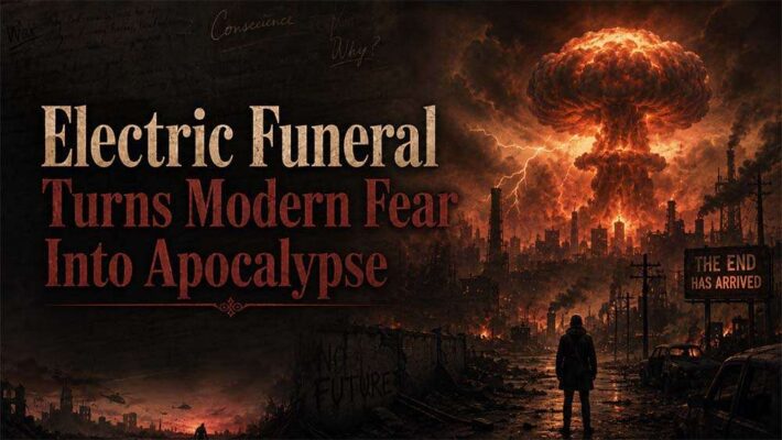 “Electric Funeral” Turns Modern Fear Into Apocalypse