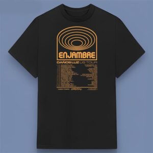 Enjambre Danos Luz Tour Dates Graphic T Shirt