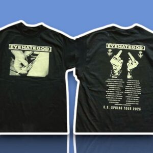 Eyehategod Band US Spring Tour 2025 Concert Graphic Shirt