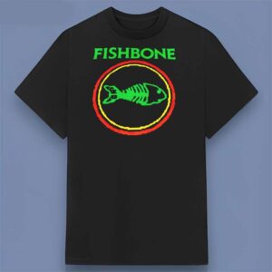 Fishbone Band Logo Retro T Shirt For Fans