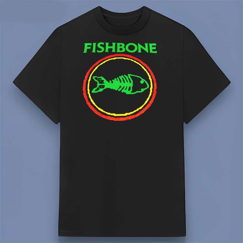 Fishbone Band Logo Retro T Shirt For Fans