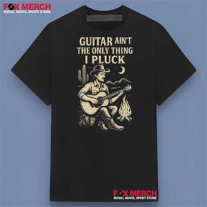 Gay Cowboy Guitar Ain't The Only Thing I Pluck Shirt