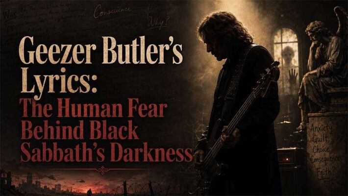 Geezer Butler’s Lyrics The Human Fear Behind Black Sabbath’s Darkness