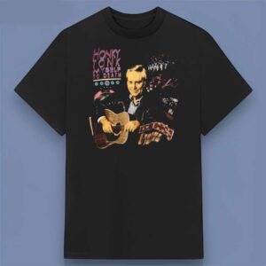 George Jones Honky Tonk Myself to Death 1991 Retro T Shirt