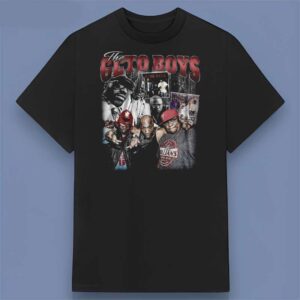 Geto Boys Hip Hop Band Retro T Shirt