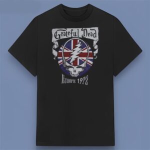 Grateful Dead Europe 1972 Retro Graphic Shirt For Fans