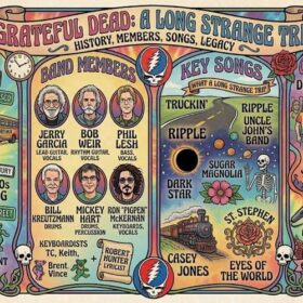 Grateful Dead History Band Members, Songs, and Cultural Legacy