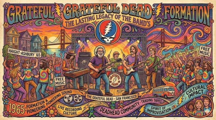 Grateful Dead The Lasting Legacy of the Band's Formation