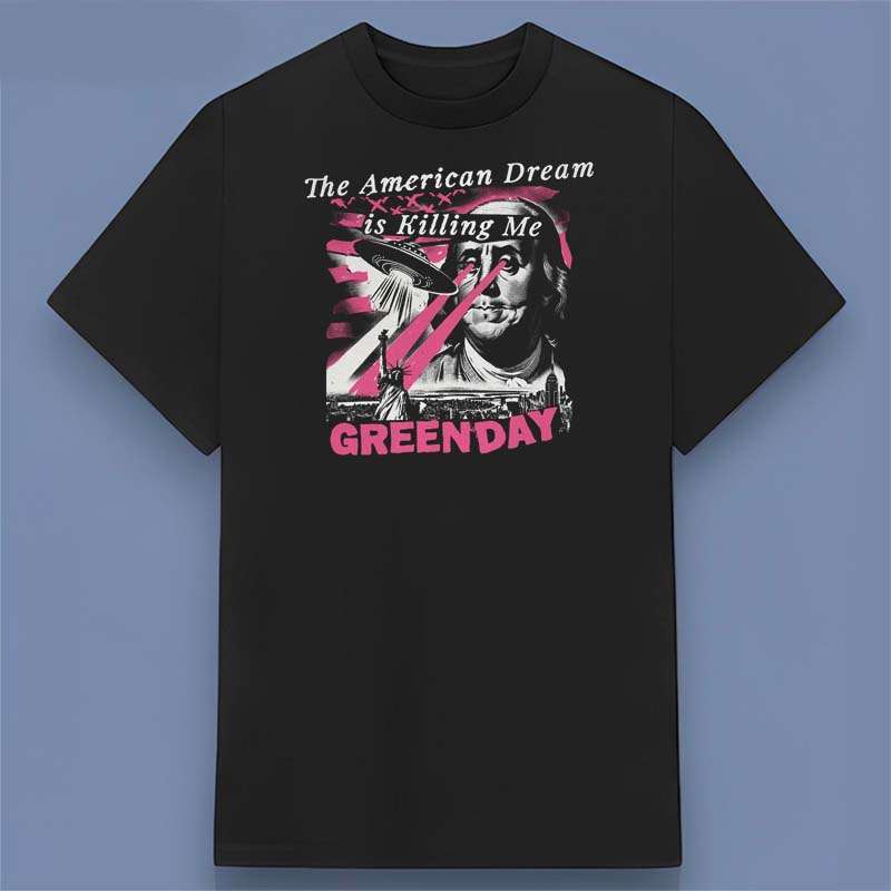 Green Day The American Dream Is Killing Me Graphic T Shirt