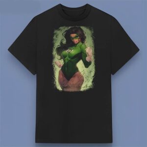 Green Lantern Jessica Cruz Superhero Graphic T Shirt