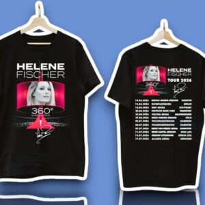 Helene Fischer 360 Stadion Tour 2026 Dates Graphic Shirt