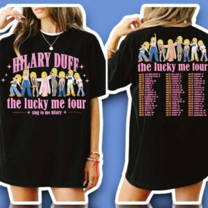 Hilary Duff The Lucky Me Tour 2026 Concert Graphic T Shirt