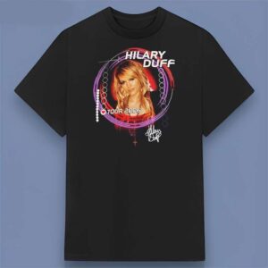 Hilary Duff Tour 2006 Signature Graphic T Shirt