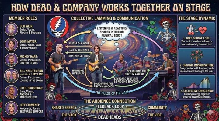How the Band Works Together on Stage, Dead & Company