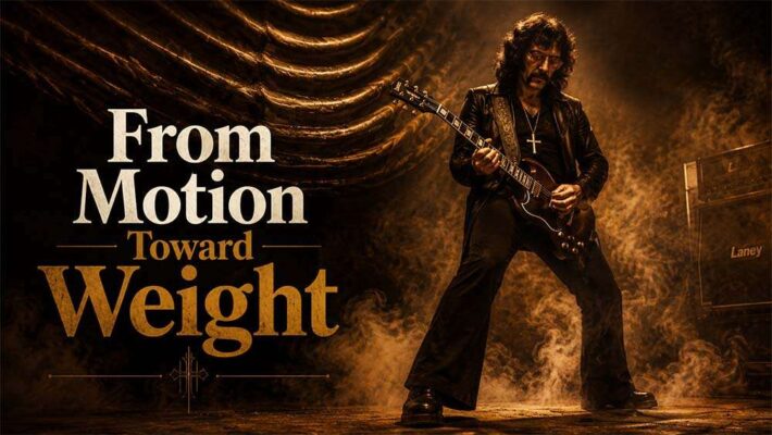 Iommi Moved Rock Guitar From Motion Toward Weight