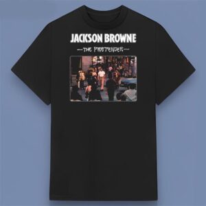 Jackson Browne The Pretender 1976 Graphic T Shirt