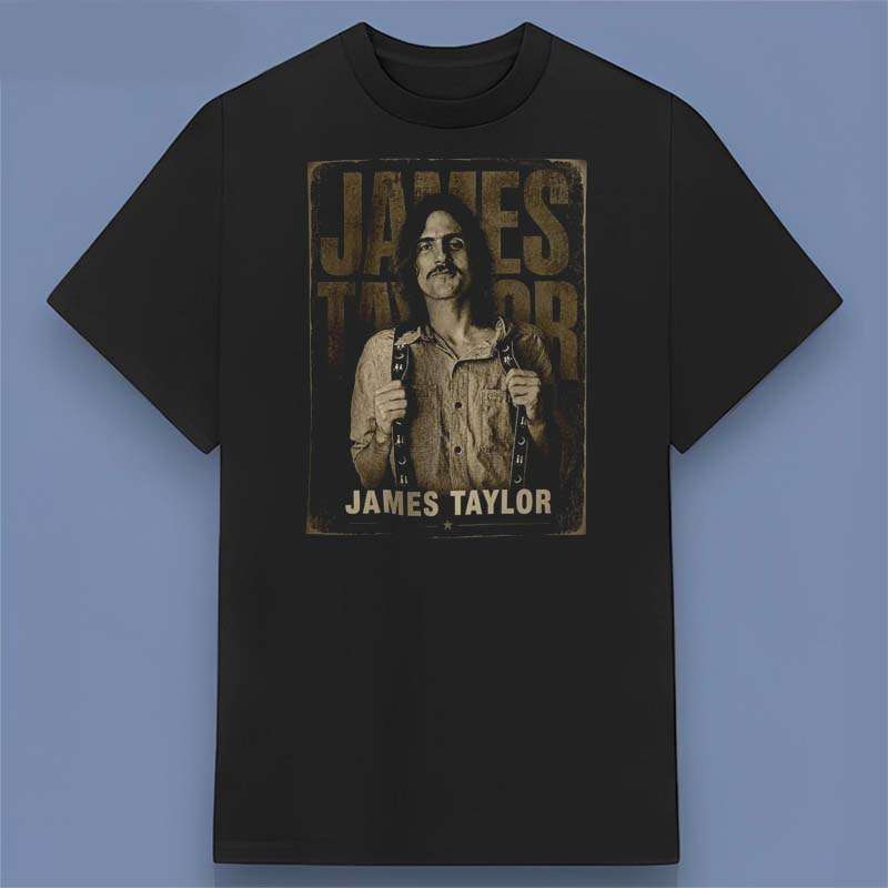 James Taylor Singer Vintage Style T Shirt