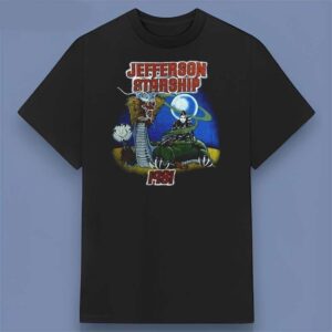 Jefferson Starship Band Album 1981 Retro Graphic T Shirt