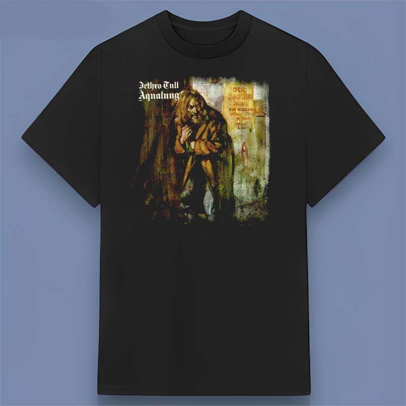Jethro Tull Aqualung Album 1971 Retro T Shirt