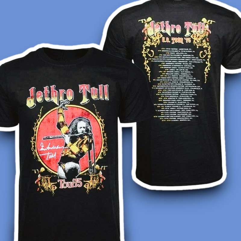 Jethro Tull Tour 1995 Concert Retro Unisex T Shirt