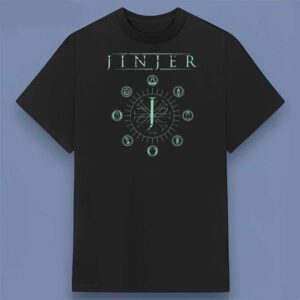 Jinjer Band Black Graphic T Shirt Gift For Fans