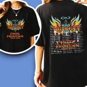 Journey Final Frontier Tour 2026 Dates Graphic Shirt