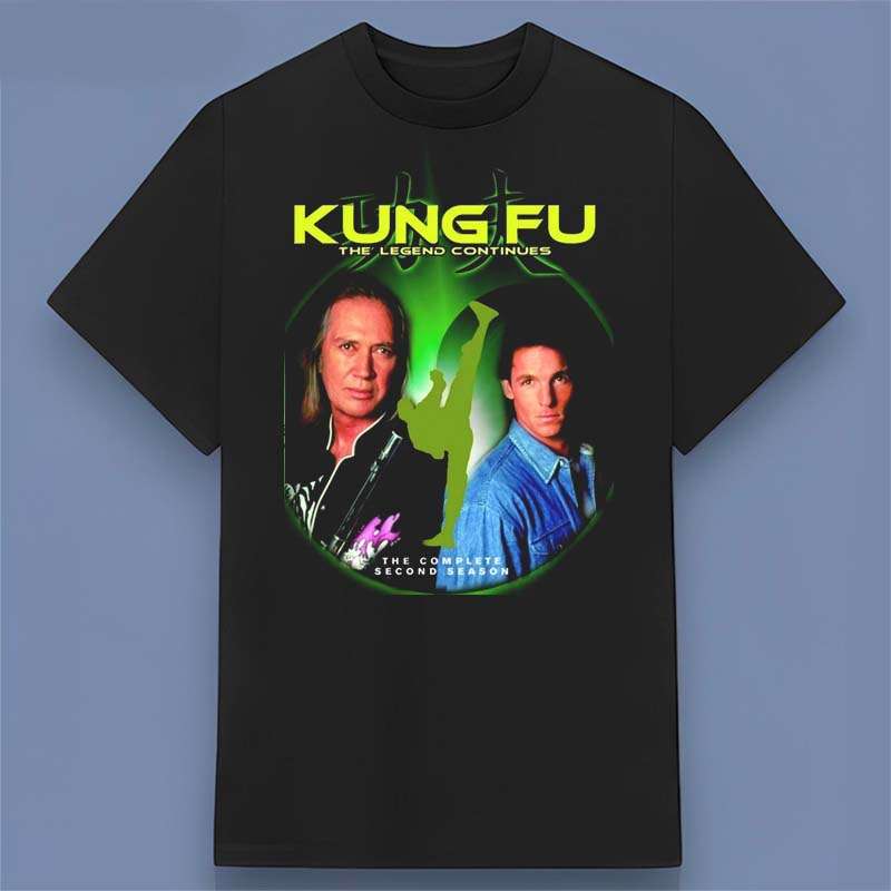 Kung Fu The Legend Continues TV Series 1993 Poster T Shirt